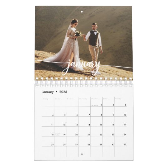 2026 Foto-Chic-Script Kalender (Jan 2026)