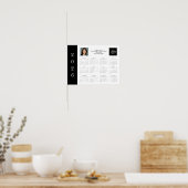 2026 Foto für Firmenlogos - Volljähriger Mauerkale Poster (Küche)