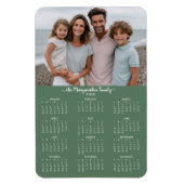 2026 Foto-Kalender für Personalisierte Feiertage Magnet (Vertikal)
