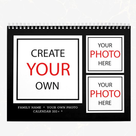 2026 Foto-Kalender personalisiert / Erstellen Sie  Kalender