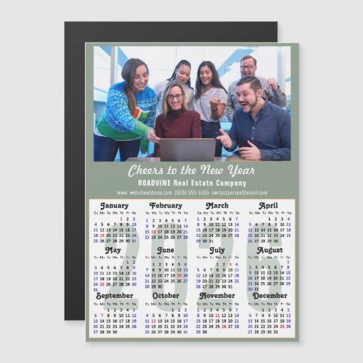 2026 Foto Magnetic für umweltfreundliche Geschäfts Magnetkarte (Vorne/Hinten)