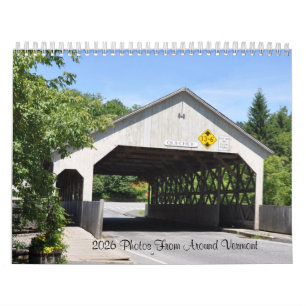 2026 Fotos aus dem Kalender von Vermont