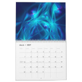 2026 Fraktal Art Abstrakt Psychedelic Kalender (Mär 2027)
