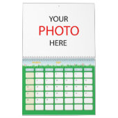 2026 Französisch-Flagge & Eiffel-Happy New Year, F Kalender (Mär 2027)