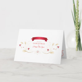 2026 Frohe Weihnachten & Glück Neues Jahr! WEIHNAC Karte