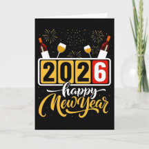 "2026 Frohes neues Jahr" - Celebration Design