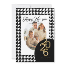 2026 Frohes Neues Jahr Klassischer Hundertdoppelpu