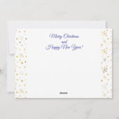 2026 Frohes Neues Jahr! Winterferien Feiertagskarte (Rückseite)