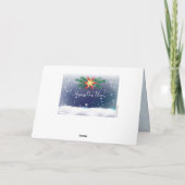 2026 Frohes Neues Jahr! Winterferien Karte (Rückseite)