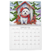 2026 - Frohes Neujahrskalender 12 - Vollfarbiges K Kalender (Feb 2026)