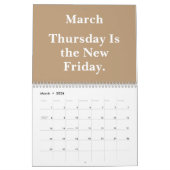 2026 Funny Office Countdown to Weekend Kalender (Mär 2026)