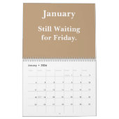 2026 Funny Office Countdown to Weekend Kalender (Jan 2026)