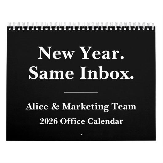 2026 Funny Office – Inbox Humor Kalender (Titelbild)