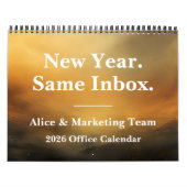2026 Funny Office Inbox Humor Kalender (Titelbild)