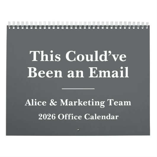 2026 Funny Office Meeting Madness Kalender (Titelbild)