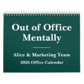 2026 Funny Office Sarcastic Quotes Kalender (Titelbild)