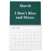 2026 Funny Office Sarcastic Quotes Kalender (Mär 2027)