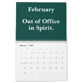 2026 Funny Office Sarcastic Quotes Kalender (Feb 2027)