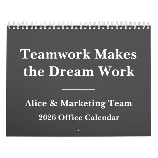 2026 Funny Office Team Life Humor Kalender (Titelbild)