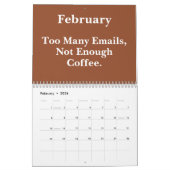 2026 Funny Office Year-Round Laughs Kalender (Feb 2026)
