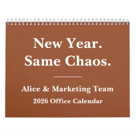 2026 Funny Office Year-Round Laughs Kalender