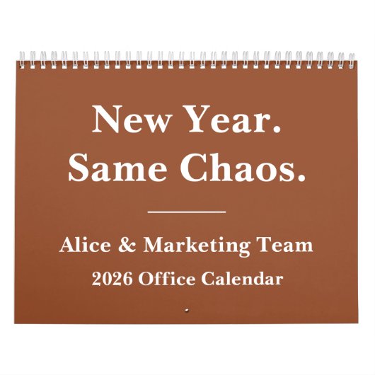2026 Funny Office Year-Round Laughs Kalender (Titelbild)