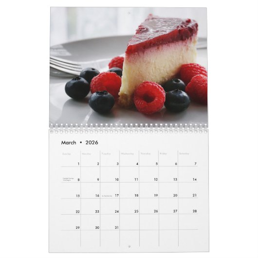 2026 Funny Stressed is Desserts Spelt backwards Kalender (Mär 2026)