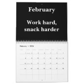 2026 Funny Work Wall Calendar Kalender (Feb 2026)