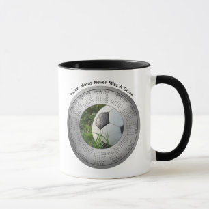 2026 Fußball-Mutter-Kalender-Kaffee Tasse