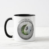 2026 Fußball-Mutter-Kalender-Kaffee Tasse (Links)