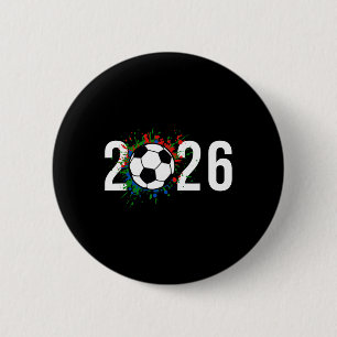 2026 Fußballspiel Jahr Spieler Trainer Fans Button