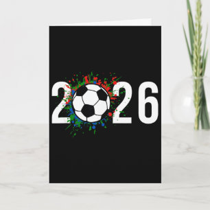 2026 Fußballspieljahr Spieler Trainer Fans Karte