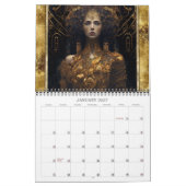 2026 Future Luxe Sci-Fi Women Art Calendar Kalender (Jan 2027)
