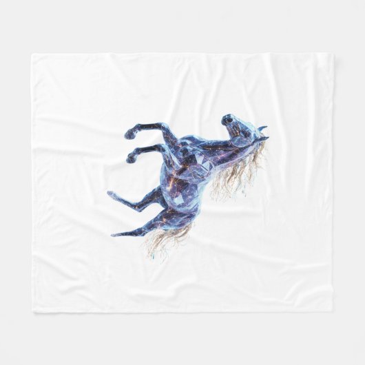 2026 Future Tech: Hyper-Realistic Crystal Cyber Ho Fleecedecke (Vorderseite (Horizontal))