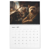 2026 Gangster Pup Calendar, Thug Dog Kalender (Mär 2027)