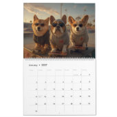 2026 Gangster Pup Calendar, Thug Dog Kalender (Jan 2027)