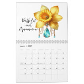 2026 Geburtsblumen & Geburtssteine Kalender (Mär 2027)