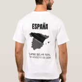 2026 Gesamter Solar Eclipse España Country T - Shi T-Shirt (Rückseite)
