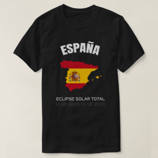 2026 Gesamter T - Shirt der Solar Eclipse España F