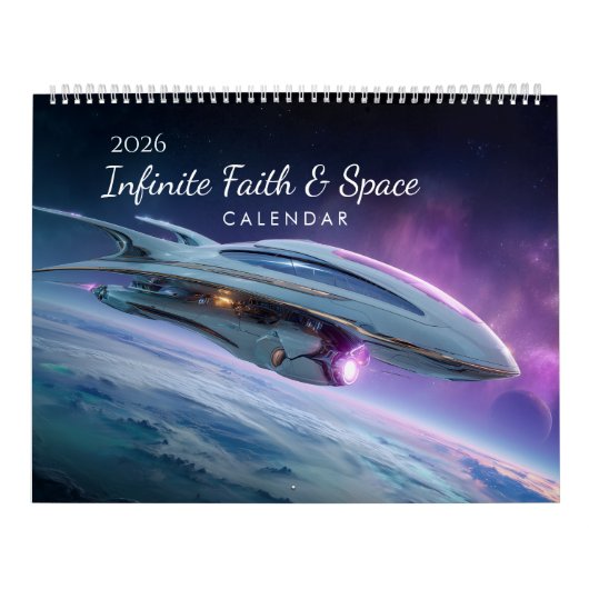 2026 Glaube Bibelvers Raum Wandkalender (Titelbild)