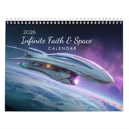 2026 Glaube Bibelvers Raum Wandkalender (Titelbild)