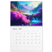 2026 Glorious Gorgeous Wasserfall Splendor Kalender (Feb 2026)