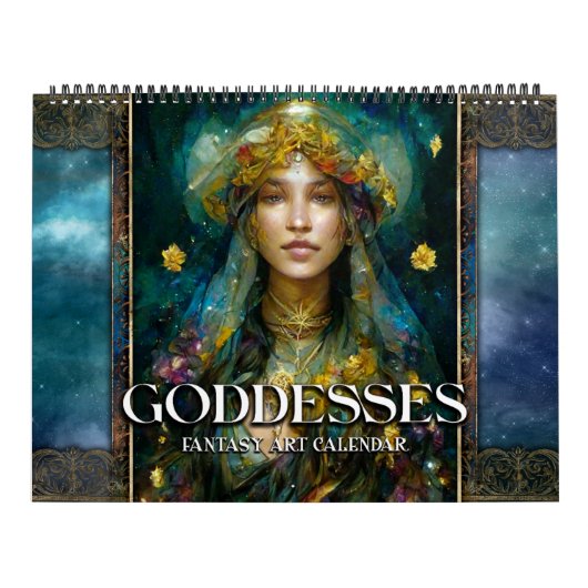 2026 Goddesses 2 Fantasy Art Calendar Kalender (Titelbild)