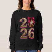 2026 Golden Disco Ball Sweatshirt (Vorderseite)