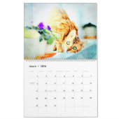 2026 Gorgeous Bengal Cat Owner Lover Gift Kalender (Mär 2026)