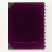 2026 Gothic Scholar Observations Ledger Notizblock (Rückseite)