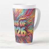 2026 Graduate Ribbons Mug Milchtasse (Rechte Ecke)