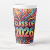 2026 Graduate Ribbons Mug Milchtasse (Vorderseite)