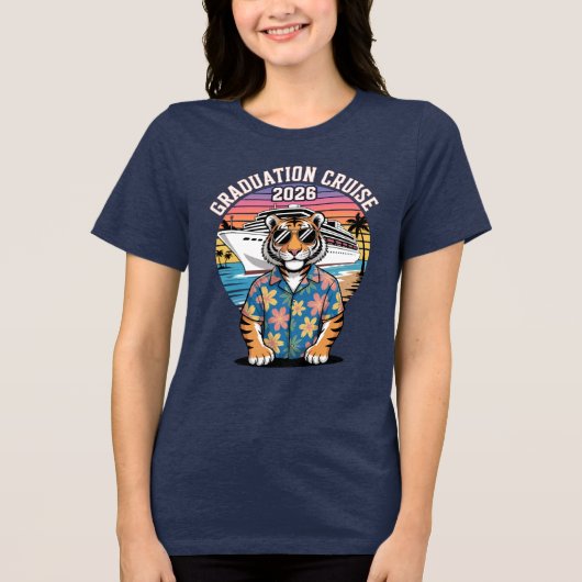 2026 Graduation Cruise Tiger Group Tee (Vorderseite)