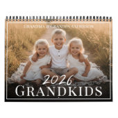 2026 Grandkids Make Life Grand Custom Photo  Kalender (Titelbild)